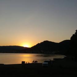 5/8/2018 - Ηλιοβασίλεμα στην παραλία "Γρίμποβο" στην Ναύπακτο